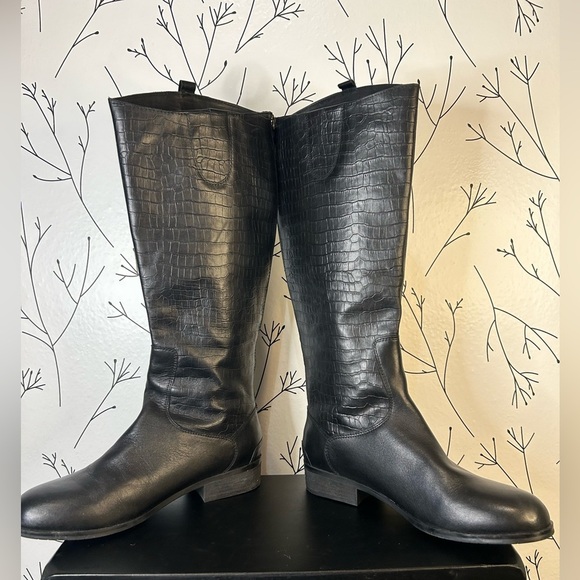 Array Derby Knee High Riding Boots - Picture 4 of 9